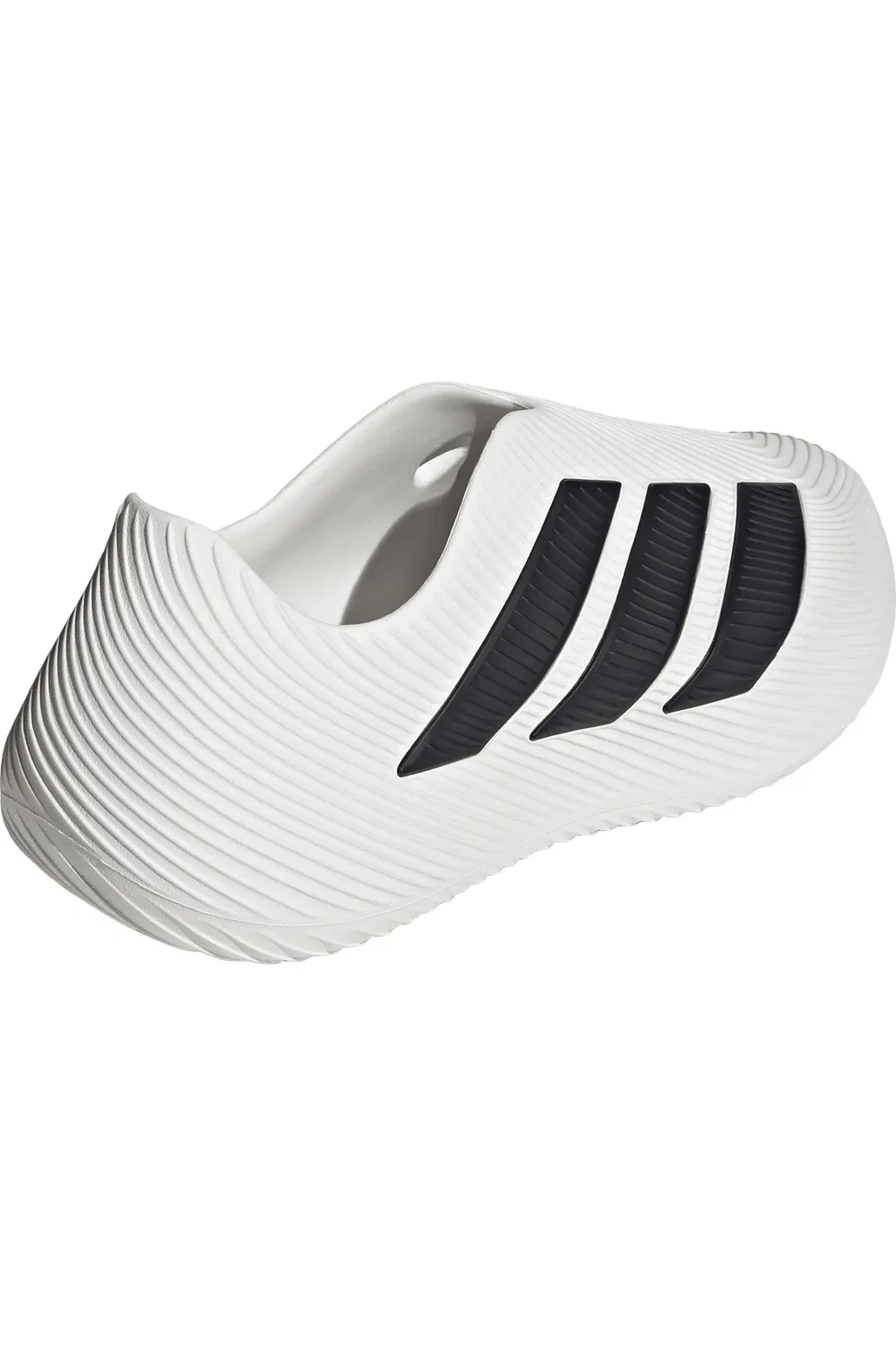 Детские кроссовки slip-on для восстановления Purechill Junior Runner adidas, белый/черный/белый — фото 2