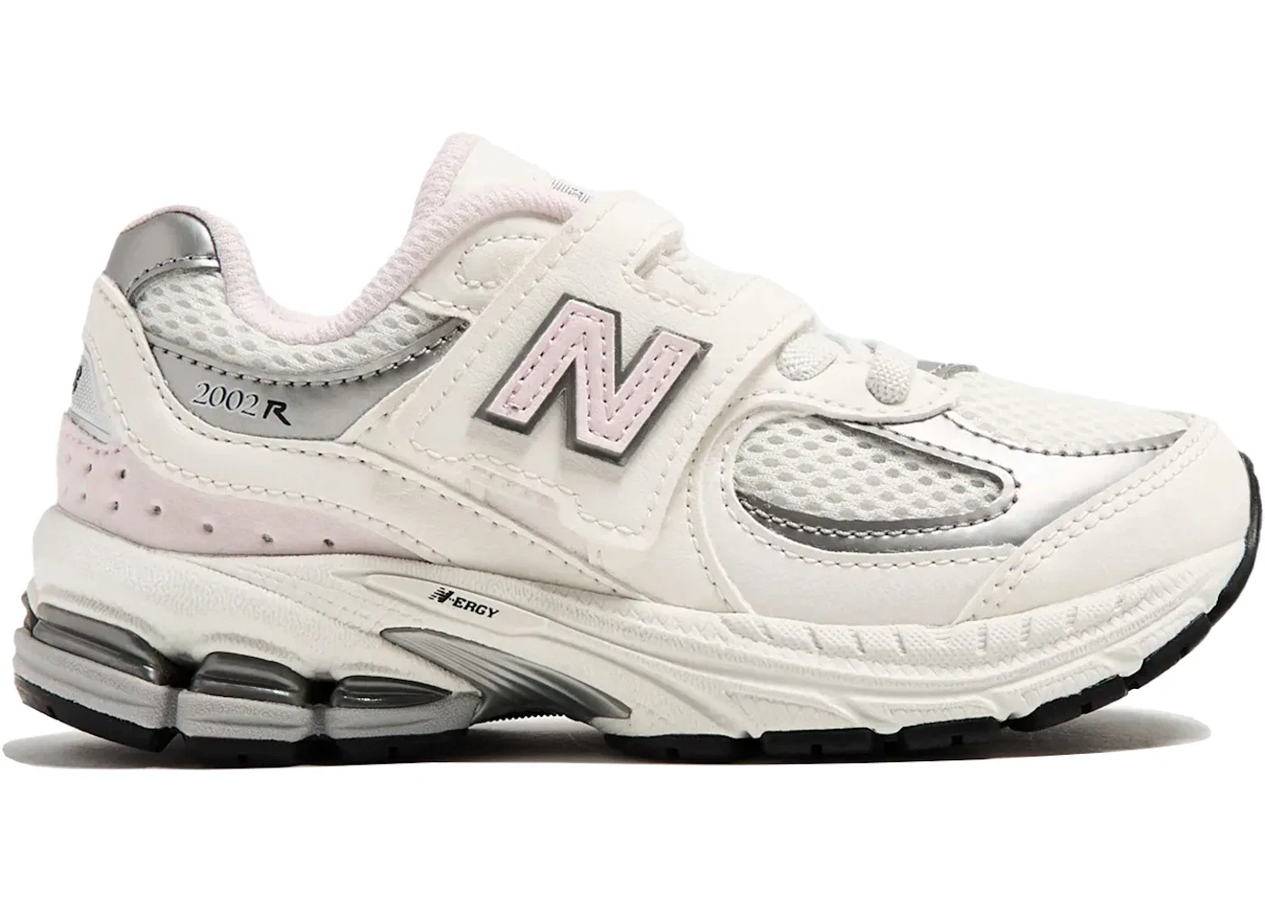 Детские кроссовки на липучках New Balance 2002R Hook & Loop New Balance, Sea Salt Pink Granite