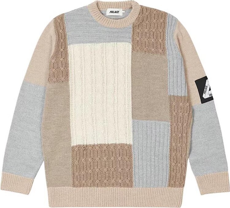 

Джемпер Palace Cable Patchwork Knit 'Multicolor', разноцветный, Белый, Джемпер Palace Cable Patchwork Knit 'Multicolor', разноцветный