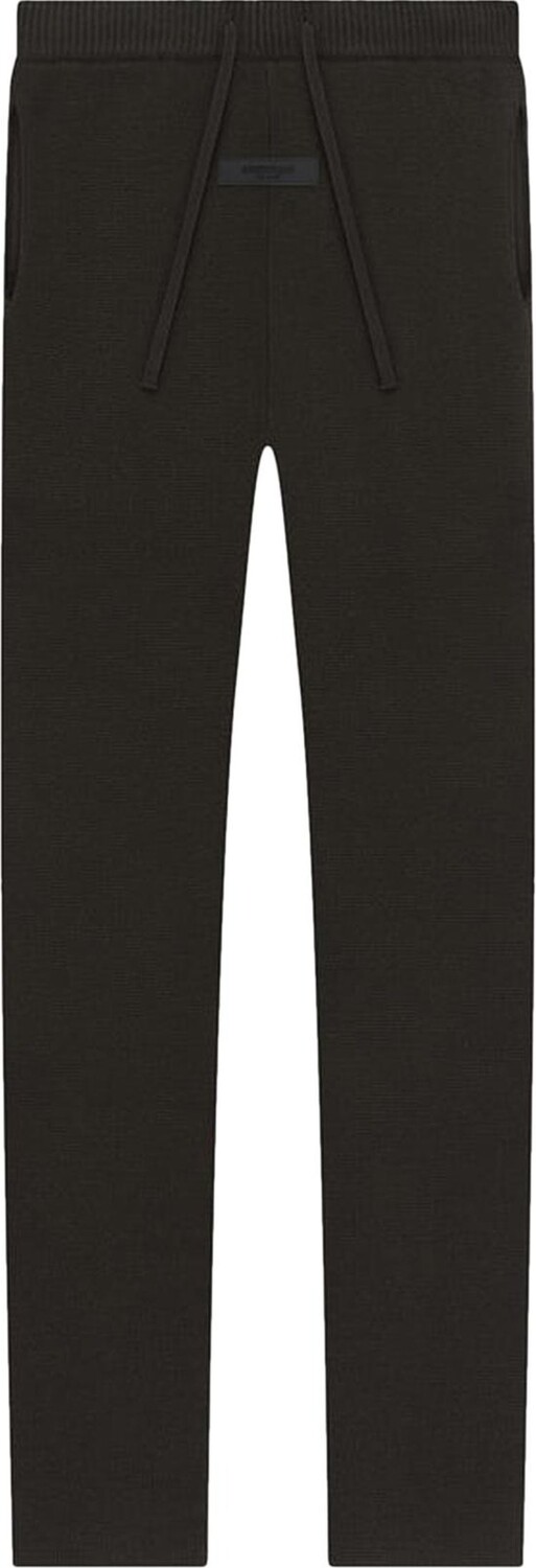 

Брюки Fear of God Essentials Knit Lounge Pant 'Off Black', черный
