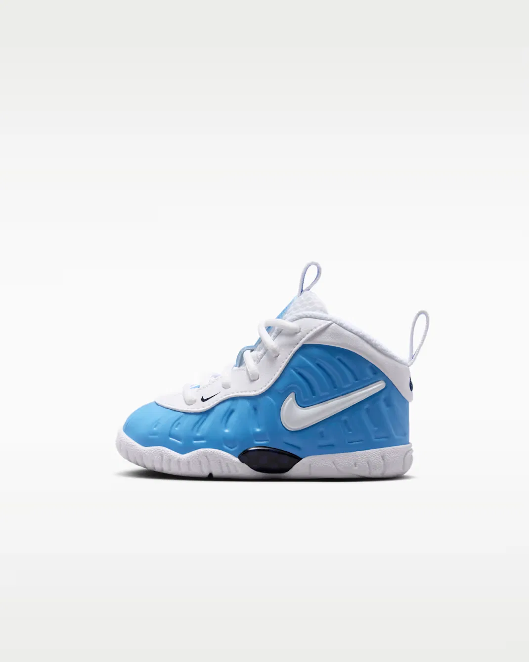 Детская/подростковая обувь Nike Little Posite Pro, University Blue/White/Midnight Navy/White