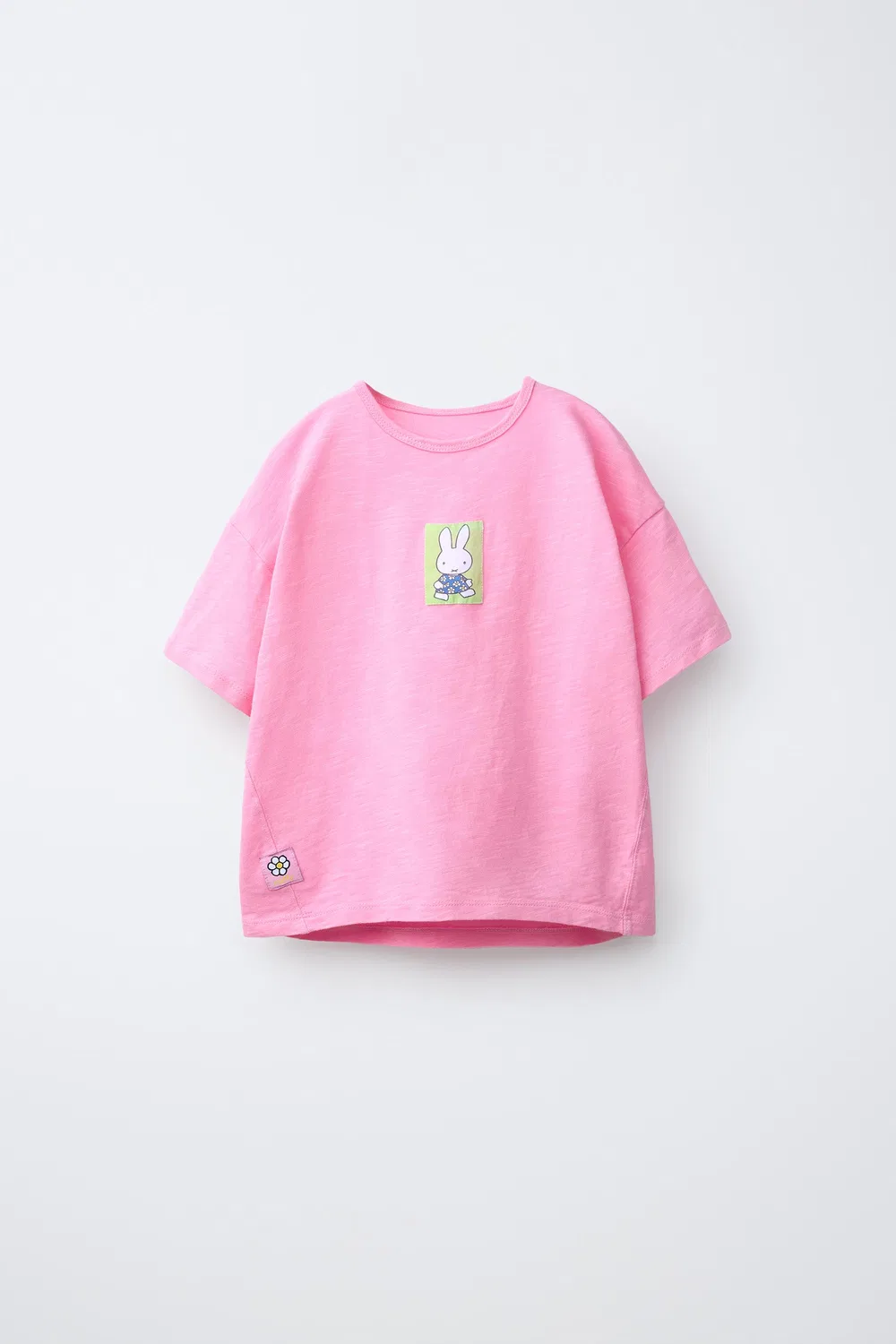 Футболка с нашивкой MIFFY MERCIS BV ZARA, Pink