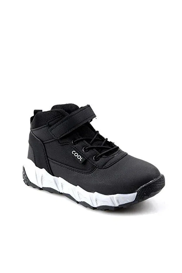 Детские ботинки для девочек на плоской подошве Cool, Black