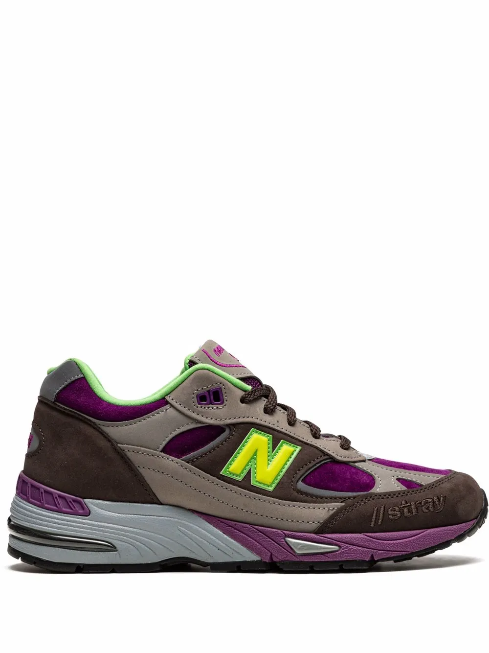 

Кроссовки 991 из коллаборации с Stray Rats NEW BALANCE, серый