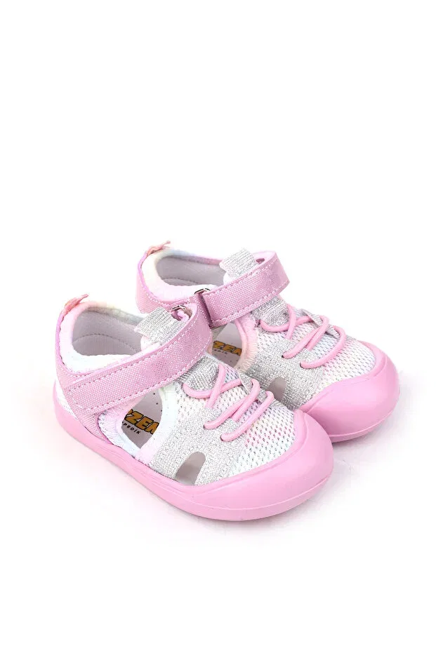 Детская ортопедическая обувь для девочек на первый шаг Walkenzo, Pink — фото 2