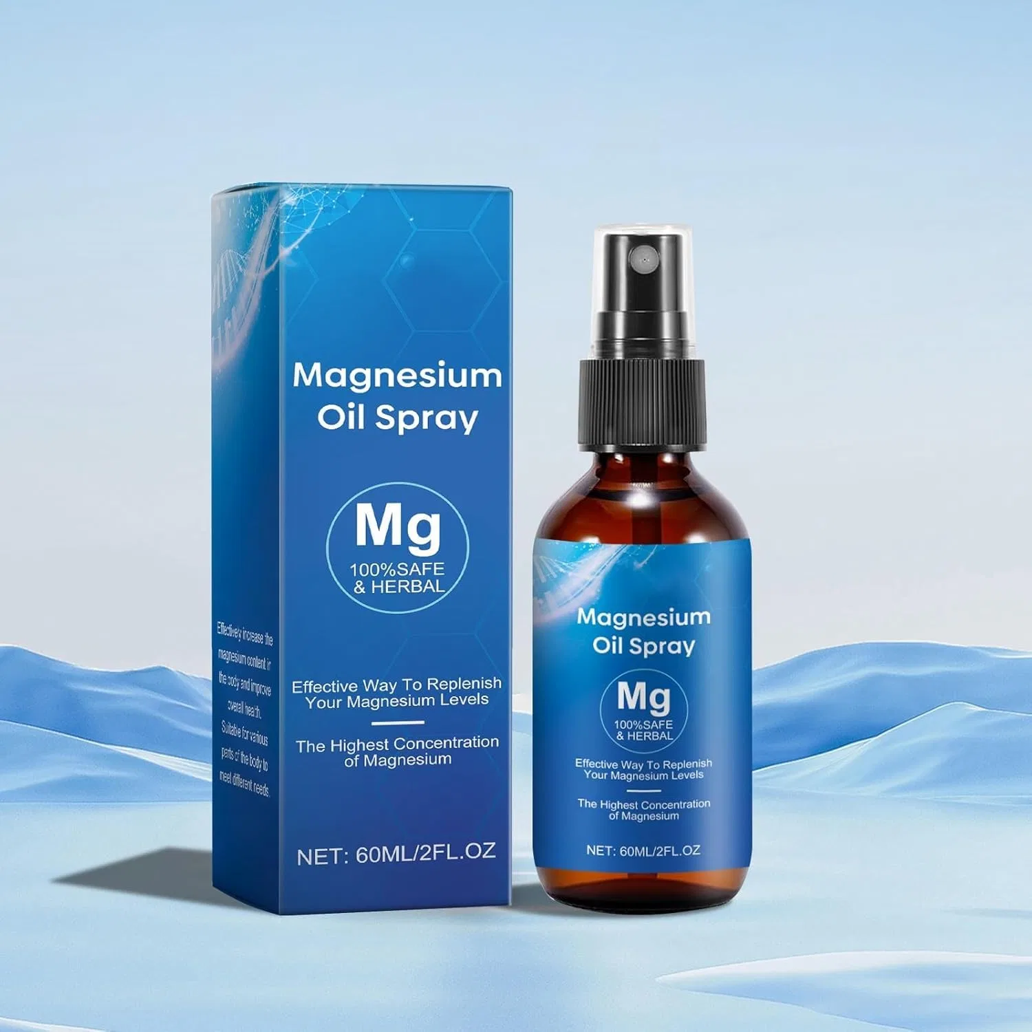 Спрей магниевый, Natural Pure, 60 мл, 1 шт. Generisch
