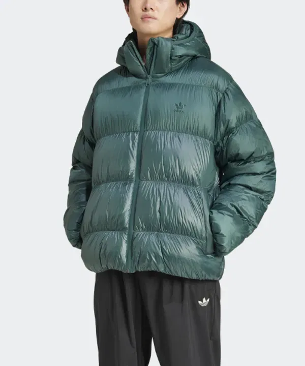 Куртка пуховая с утеплителем Regen, Adidas, мидгрин — фото 3