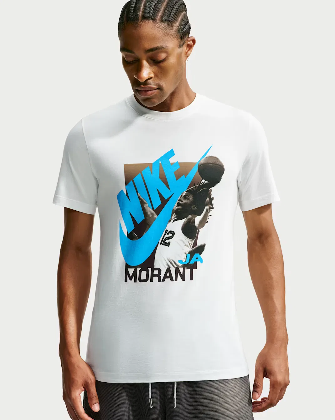 Мужская баскетбольная футболка Ja Nike, Sail