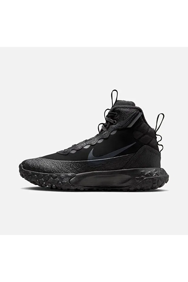 Детские ботинки для девочек с принтом Nike, Black — фото 2