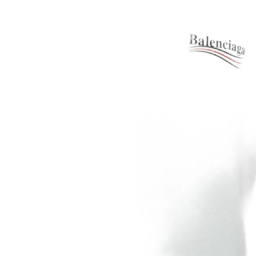 Мужская футболка с принтом Political Campaign Print Balenciaga — фото 4