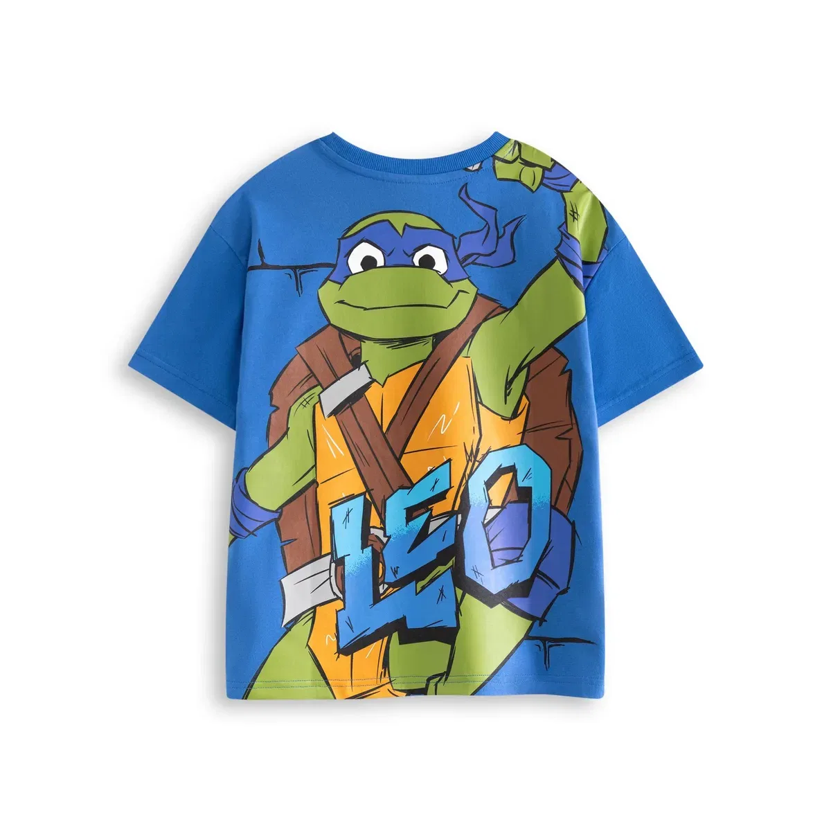 Детская футболка с коротким рукавом Teenage Mutant Ninja Turtles, Blue — фото 2