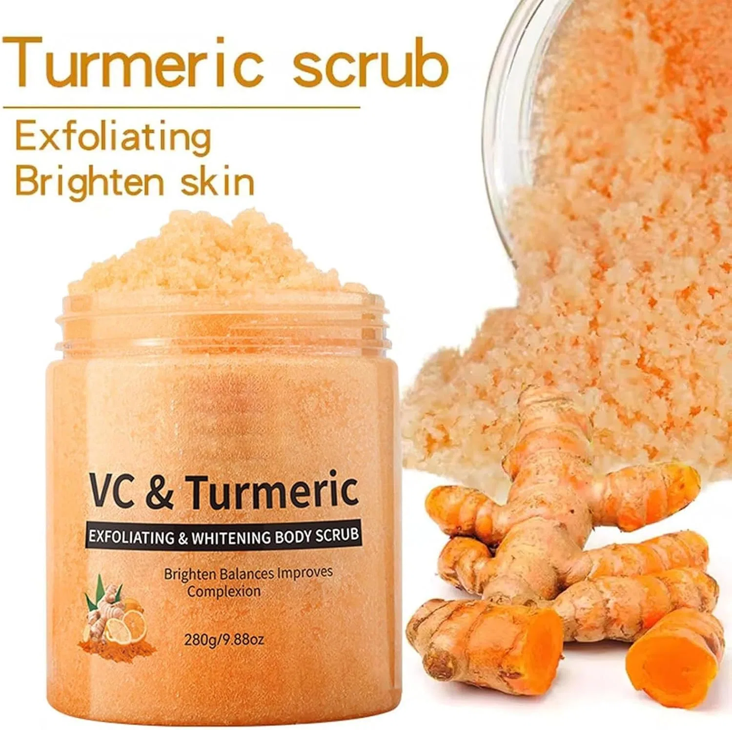 Скраб для тела Glow Salt Scrub MOFFNNOL, 280 г — фото 4