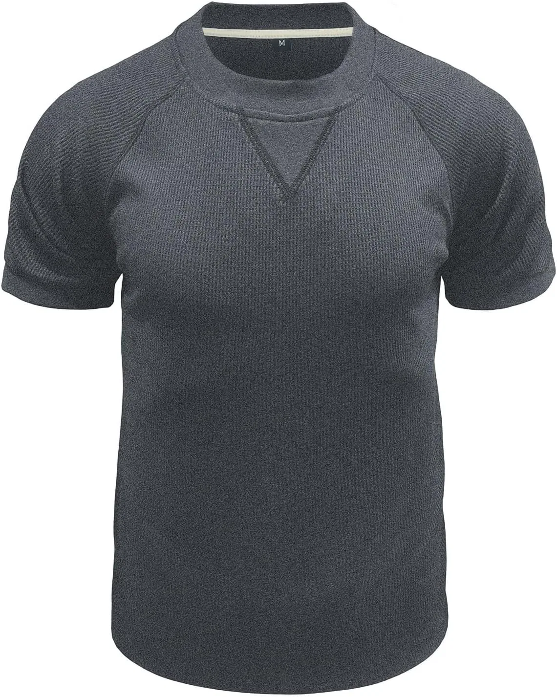 Мужская футболка с круглым вырезом Workout Shirts, Gray — фото 3