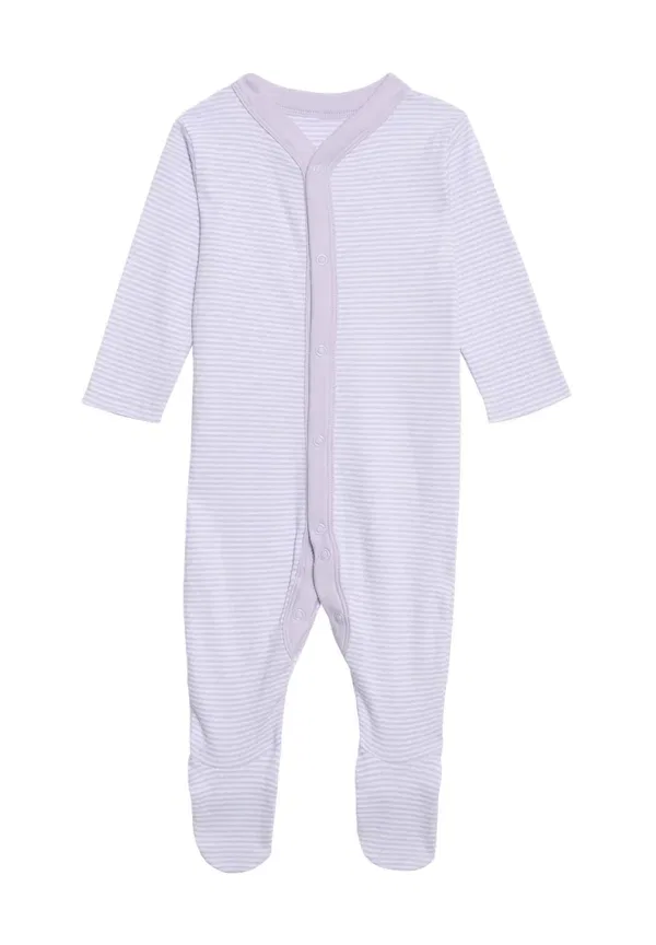 Комбинезон хлопковый 5Pk - sleep suit Marks & Spencer, lilac mix — фото 4