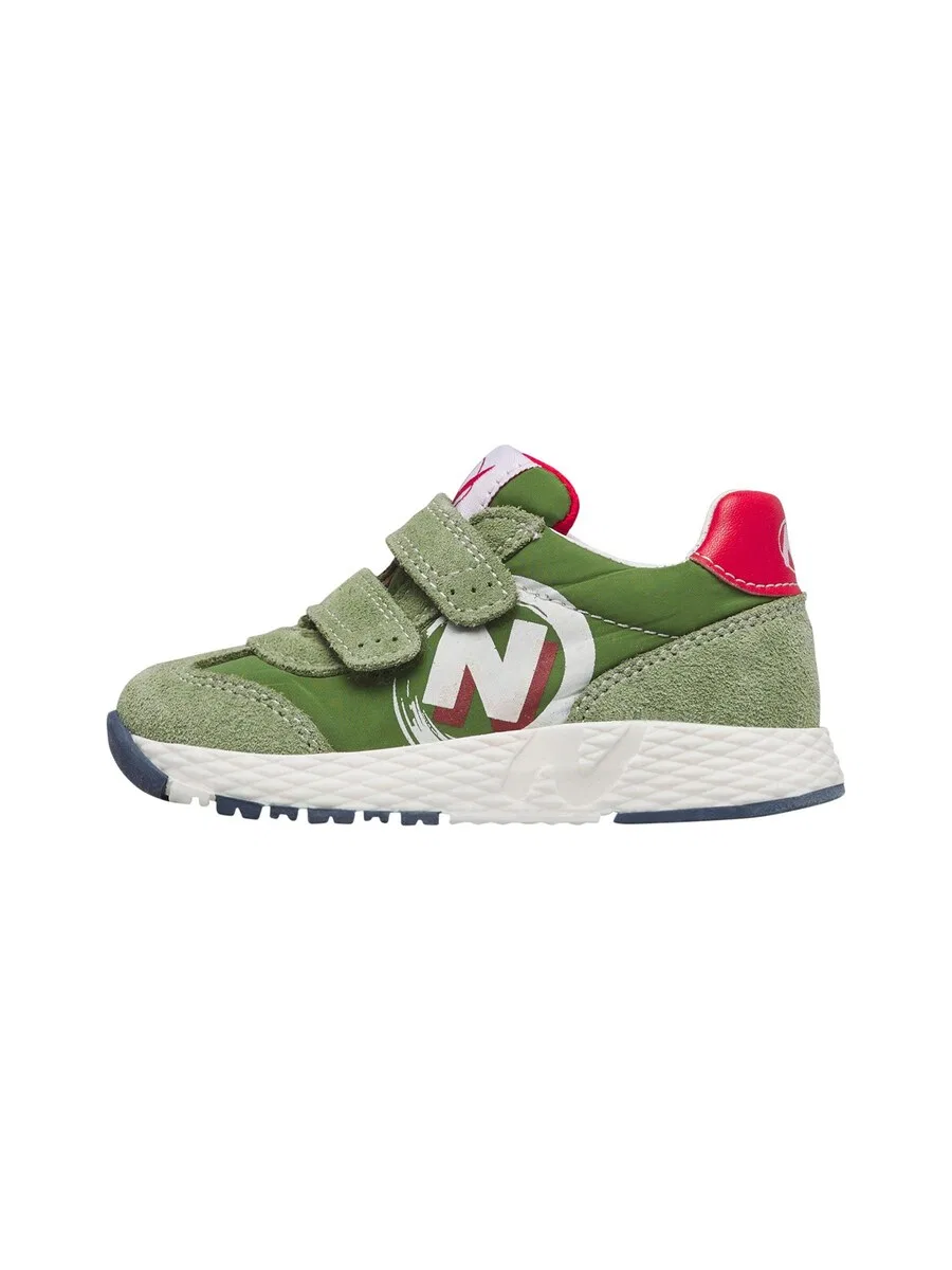 Кроссовки NATURINO Flats 'JESKO 2 VL.' в зеленом цвете