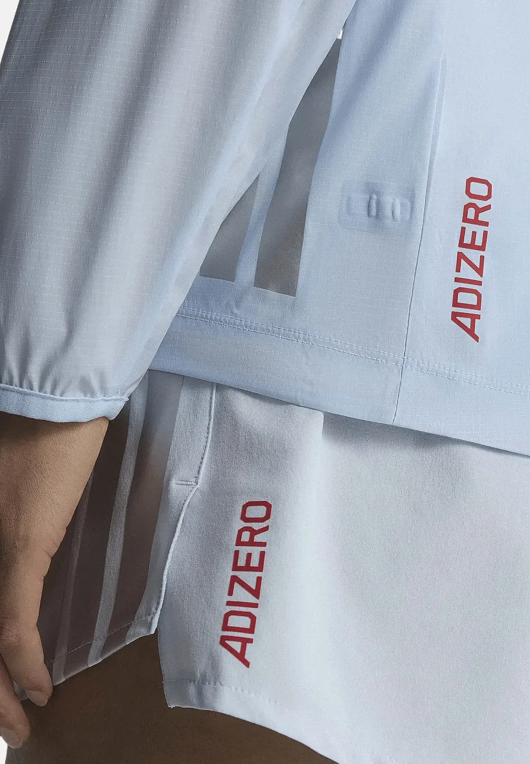 Беговая куртка Adidas Performance, Silbersilber — фото 3