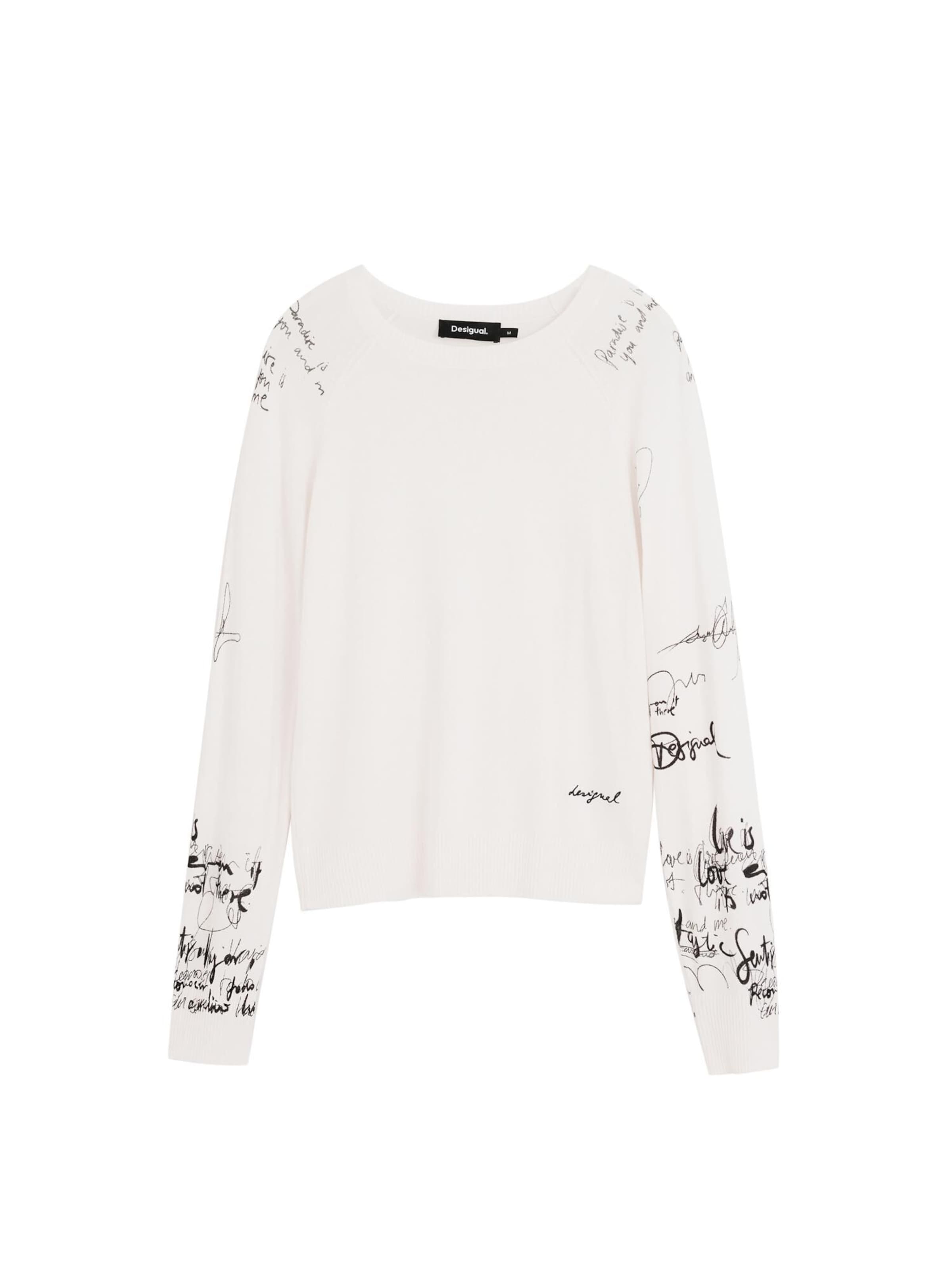 

Desigual Свитер в белом цвете