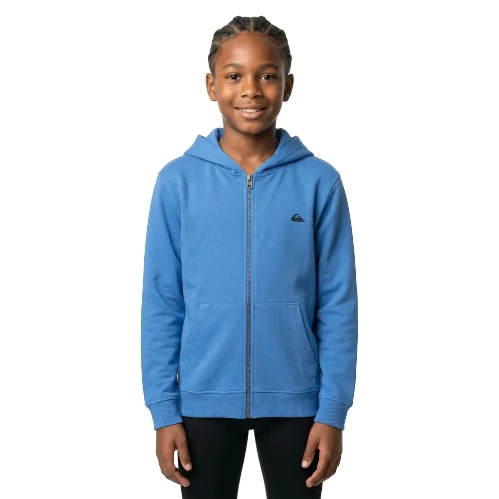 Худи на молнии Basic Quiksilver, синий — фото 3