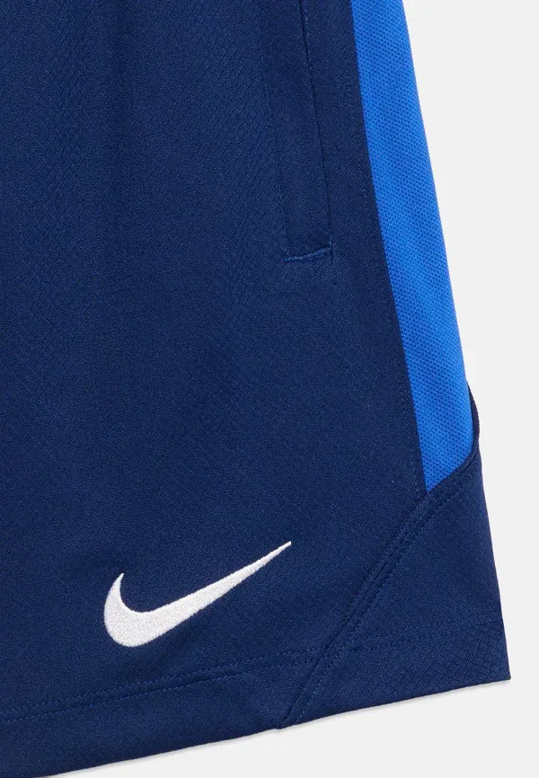 Шорты футбольные, unisex - club wear, Nike Performance void, lyon blue, white, белый/синий — фото 4