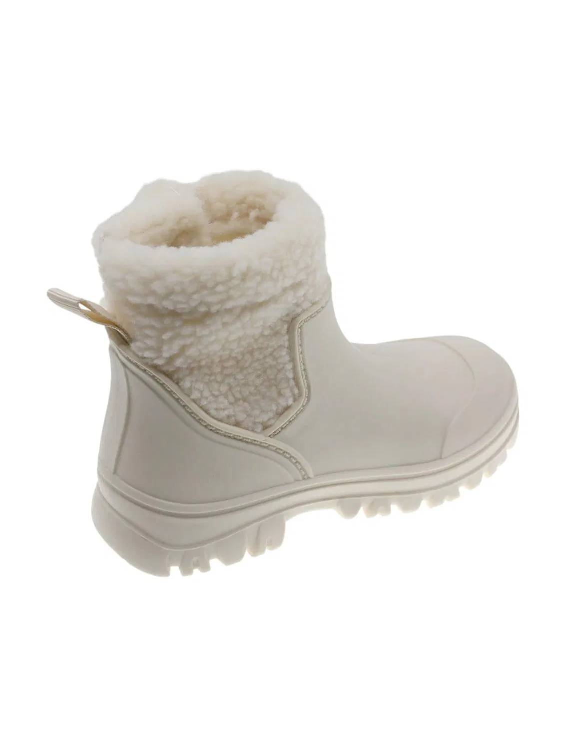 Резиновые сапоги Beppi Rain Boot белого цвета — фото 2