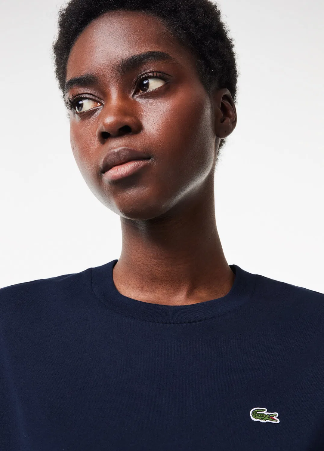 Футболка Lacoste Relaxed Fit Navy — фото 2