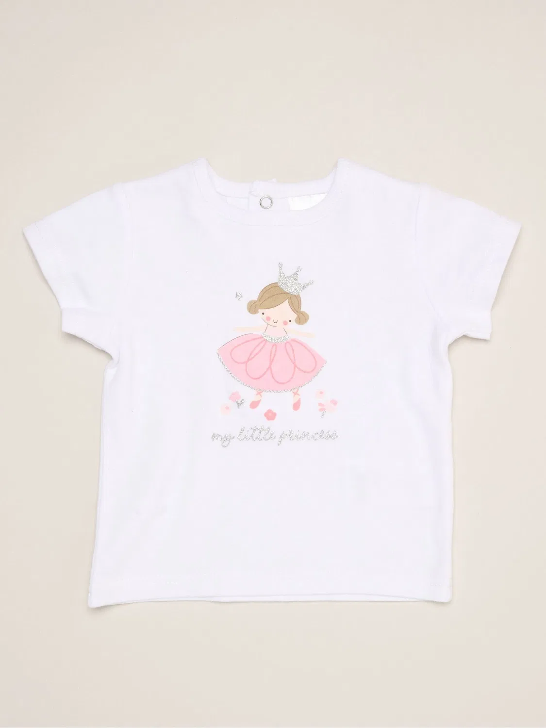 Комплект из футболки, шорт и игрушки, с динозаврами Rock-A-Bye Baby Boutique, розовый — фото 3
