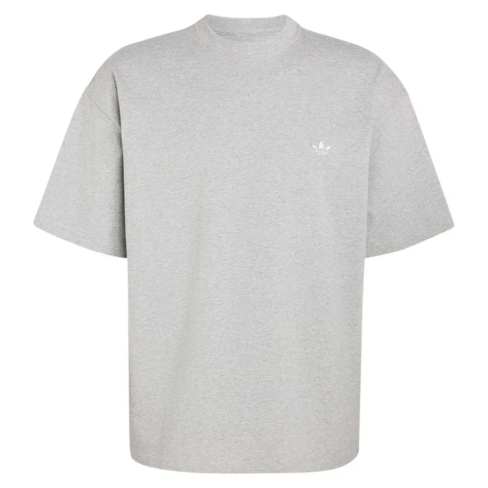 Футболка свободного кроя Trefoil Essentials Adidas Originals, серый — фото 3