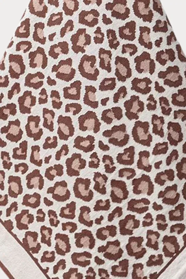 Детский комплект одежды для новорожденных девочек с принтом Luna Leopard Eid Outfit Naka Concept, Cream — фото 4