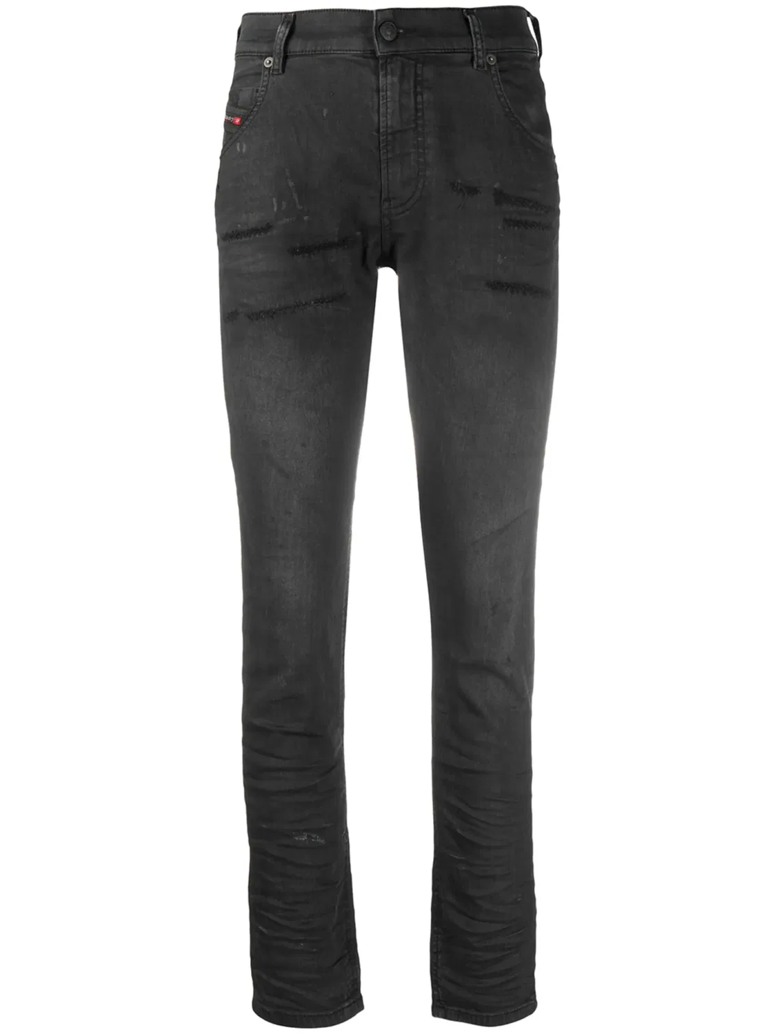 Джинсы бойфренды Krailey JoggJeans Diesel, черный