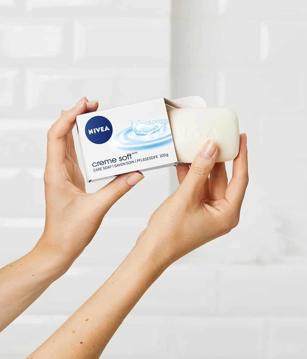 Твердое мыло Nivea Creme Soft 100 г Nivea Men — фото 3
