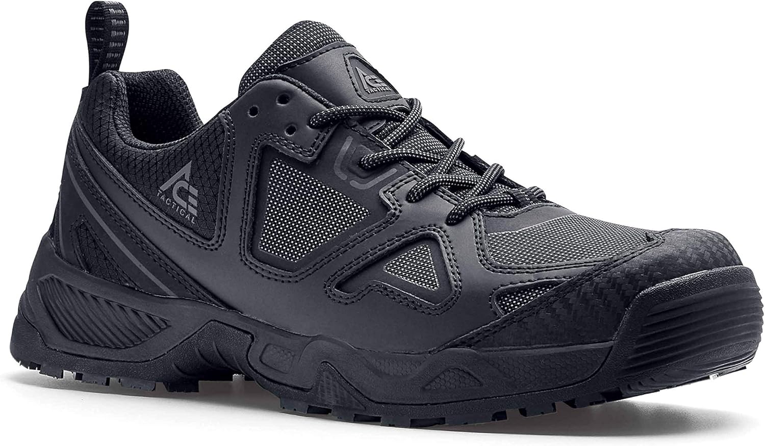 

Ботинки ACE Defender Low для мужчин, с мягким носком (ST), противоскользящие, водоотталкивающие, черные Ace Work Boots