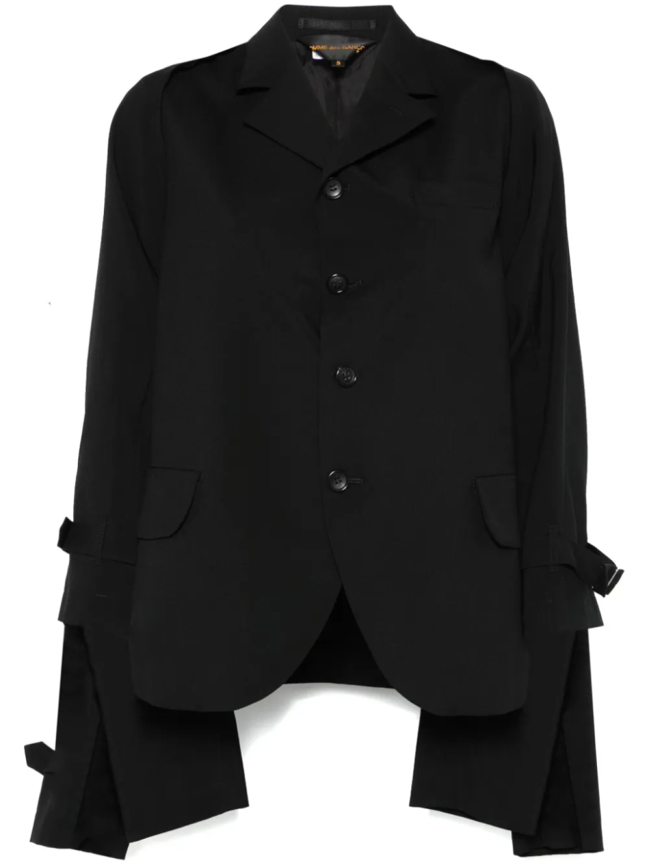 

Шерстяной жилет Comme Des Garçons, черный