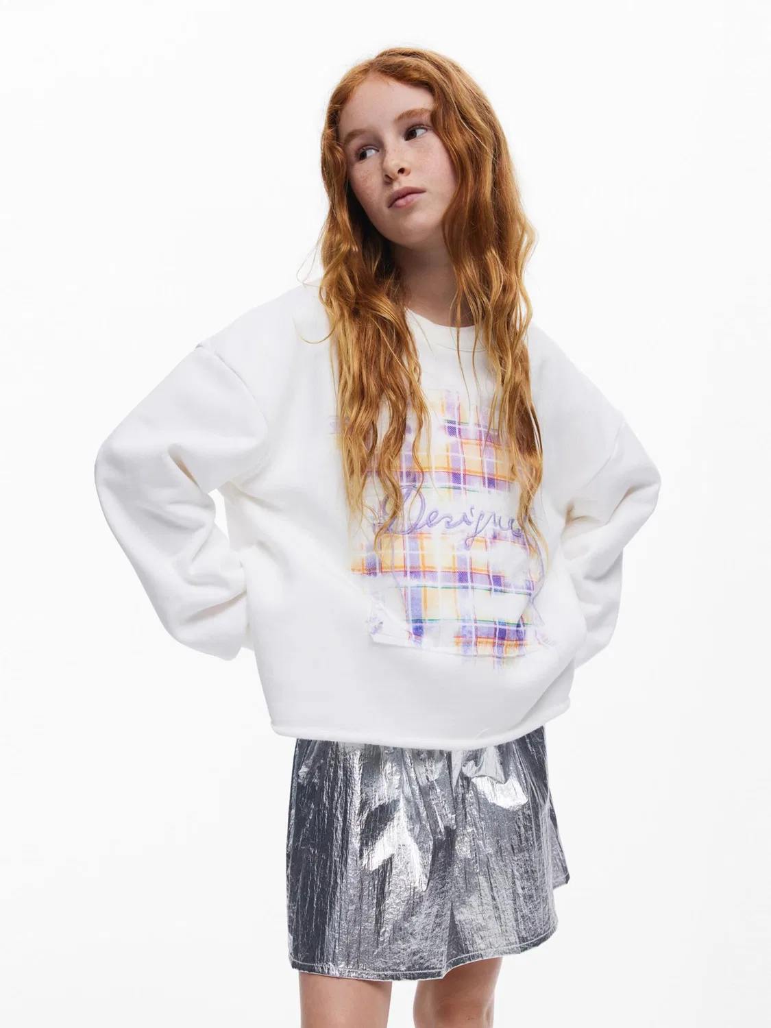 Белая толстовка Desigual — фото 3