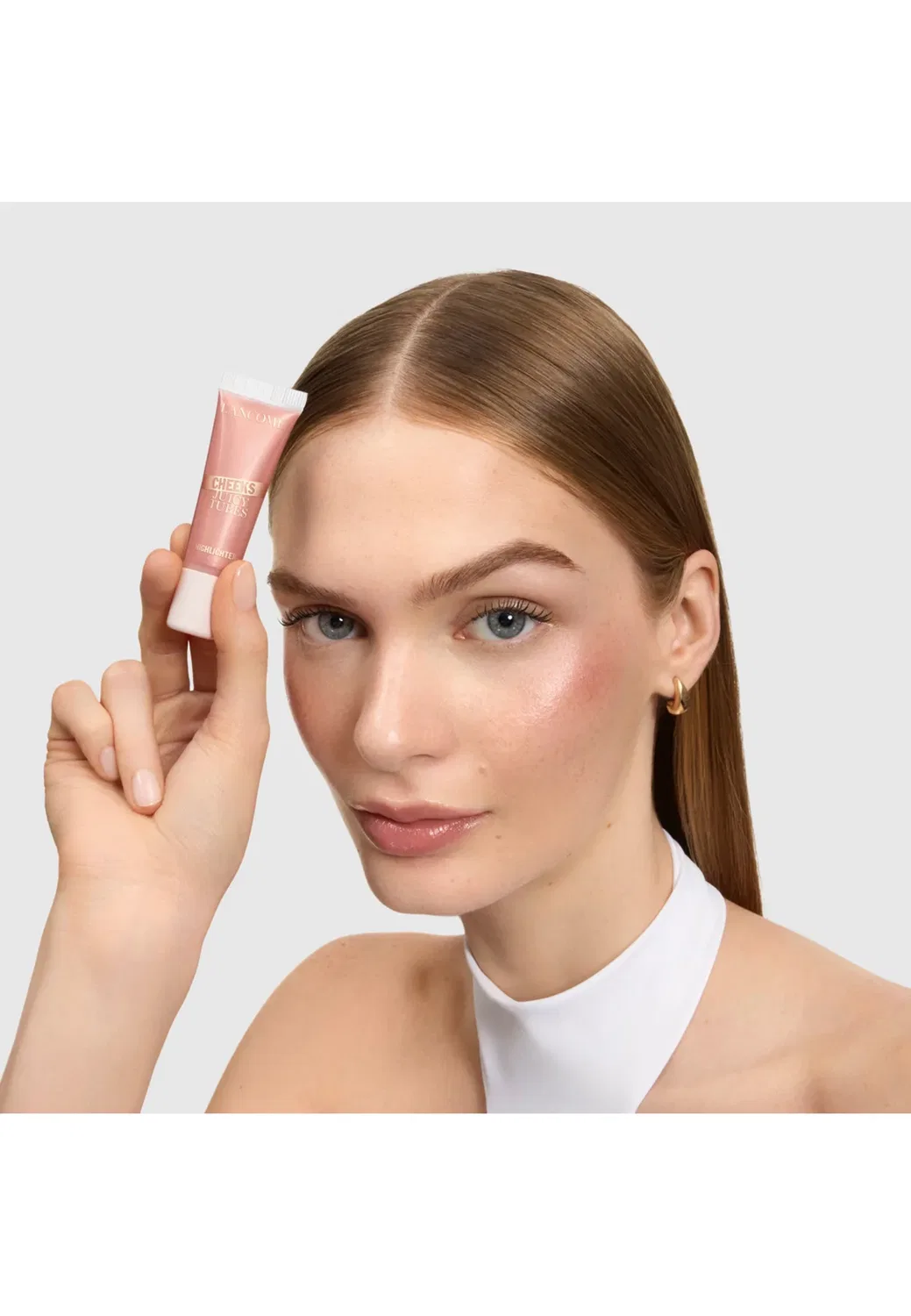 Хайлайтер для щек Juicy Tubes - хайлайтер Lancôme, Strawberry Glow Cream, 10 мл — фото 2