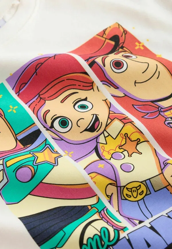 Футболка с принтом Disney Pixar Next, ecru, экрю — фото 3