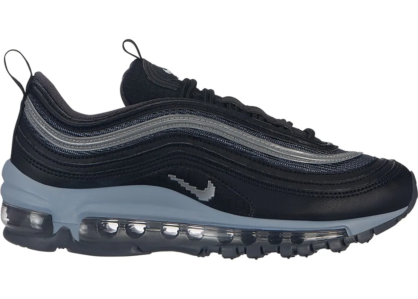 Детские кроссовки Lifestyle Nike Air Max 97, Black/Metallic Silver