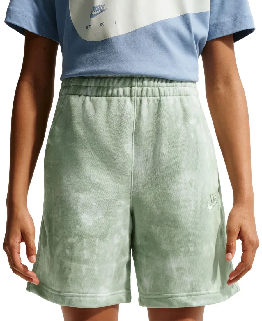Шорты из французского футера Sportswear Club Nike, Barely Green/Steam — фото 3