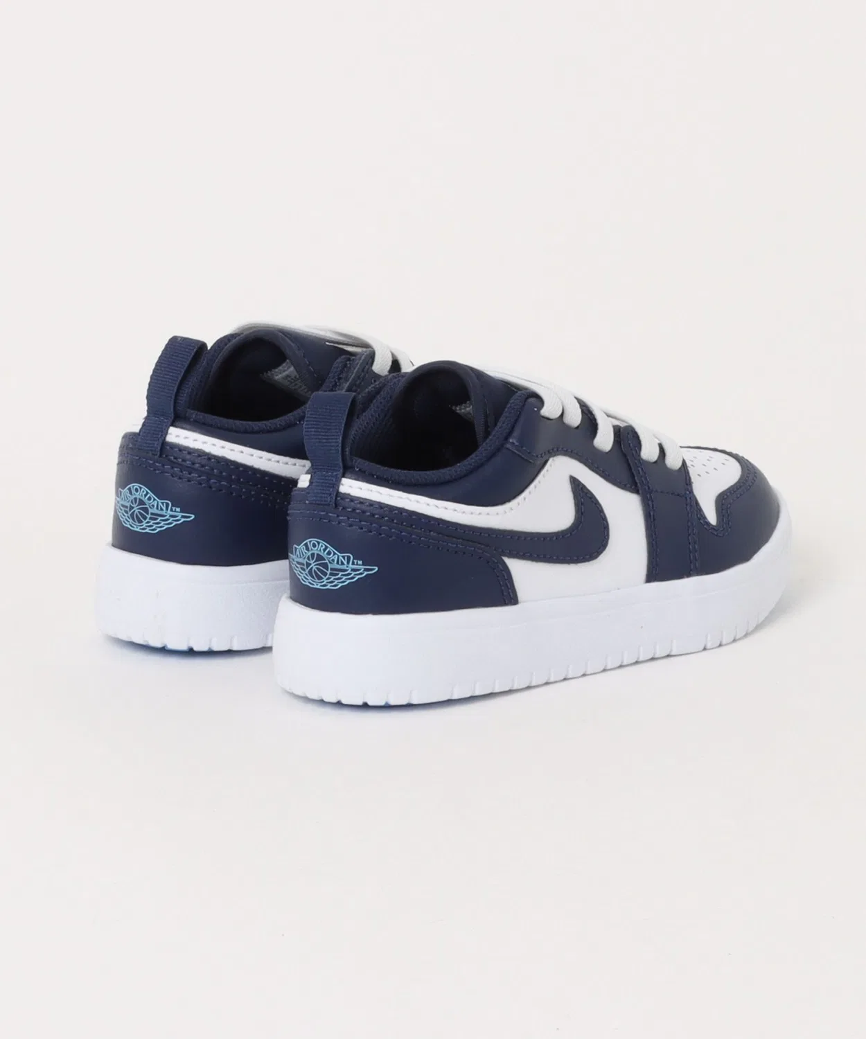 Детские кроссовки с липучками Jordan 1 Low Alt PS Jordan Brand, Blue — фото 2