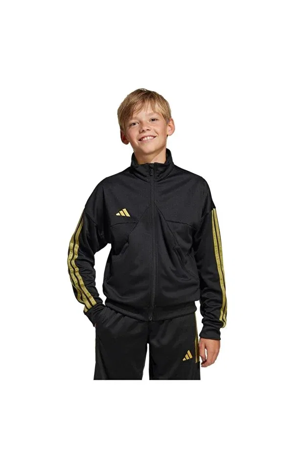 Детская куртка для девочек джинсовая j hot cof ttop ji6185 Adidas, Black