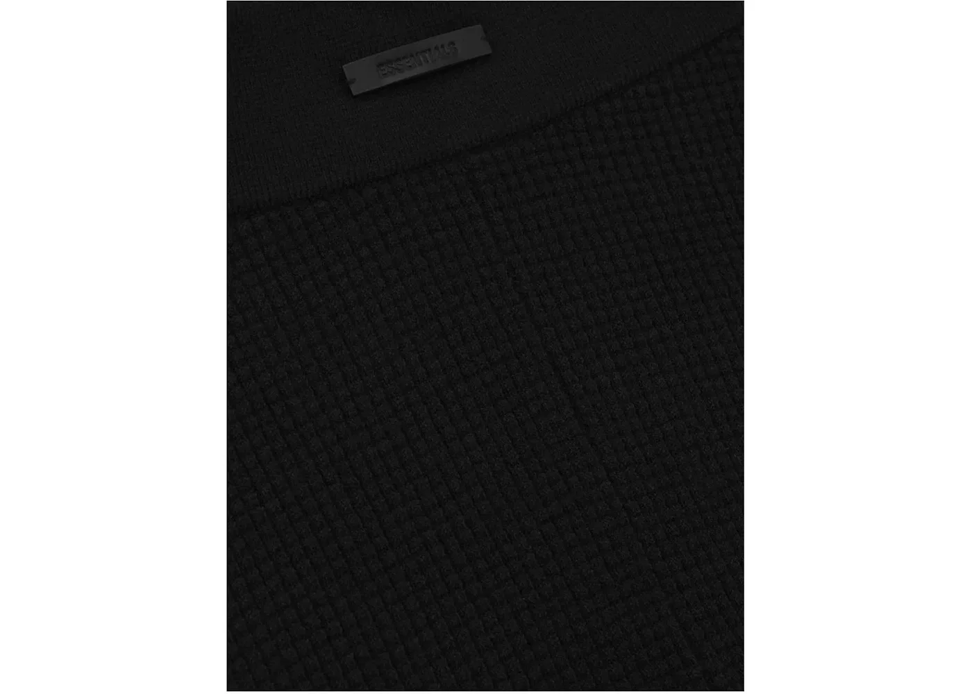 Женские леггинсы вафельные Leggings Fear of God, Vintage Black — фото 3
