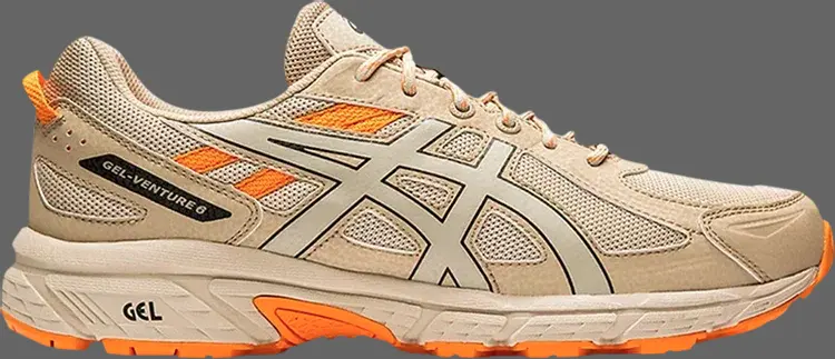 

Кроссовки gel venture 6 sps 'putty' Asics, загар, Серый, Кроссовки gel venture 6 sps 'putty' Asics, загар