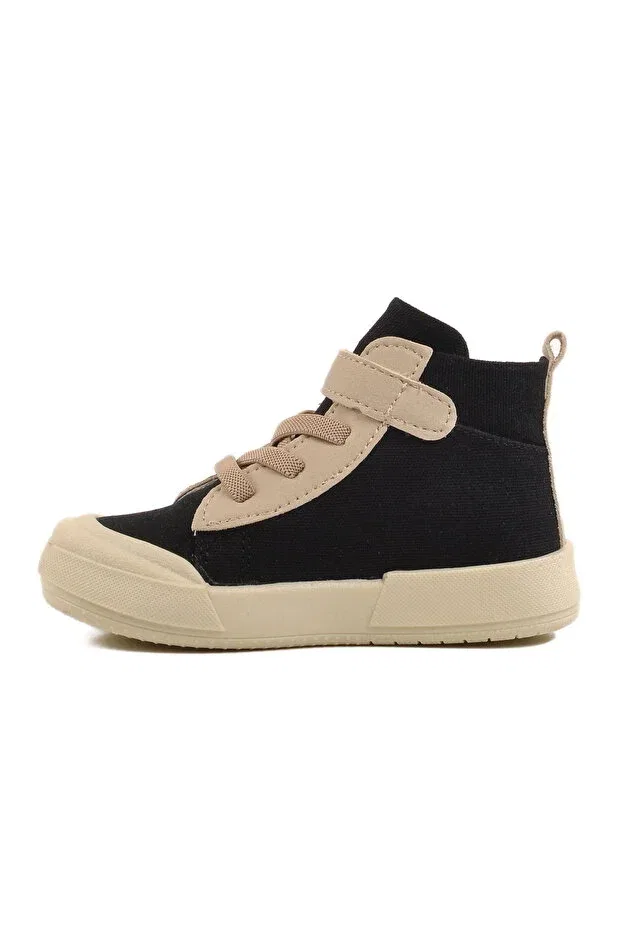 Детские кроссовки для мальчиков с принтом Black Boy Hi Sneaker Aspor, Colored — фото 2