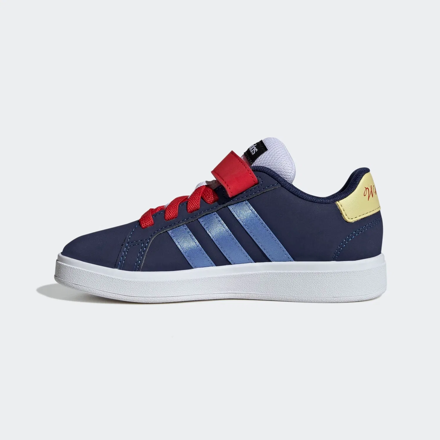 Детские кроссовки с дизайном Disney Adidas Sportswear, Dark Blue/Blue Fusion/Better Scarlet — фото 2