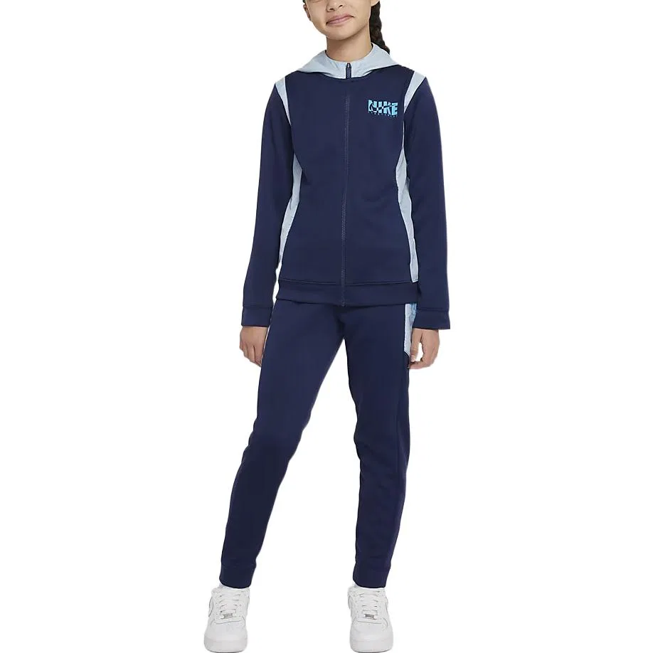 Детский спортивный комплект с капюшоном Nike, Midnight Navy — фото 4