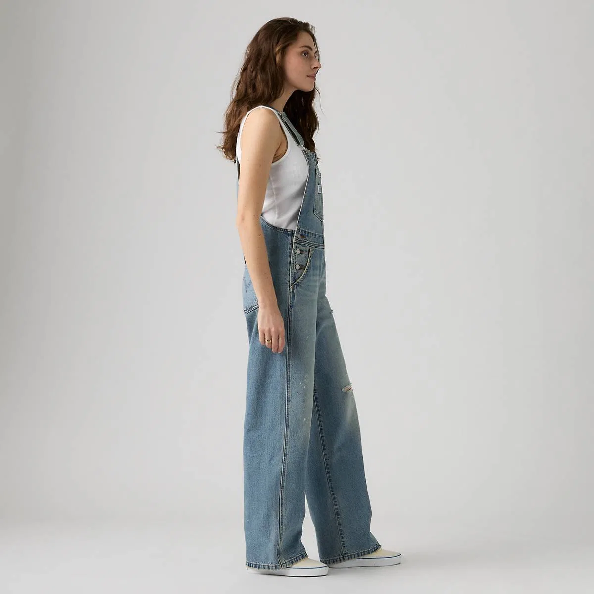 Свободный комбинезон Levi's, Hi And Welcome - Medium Wash — фото 4