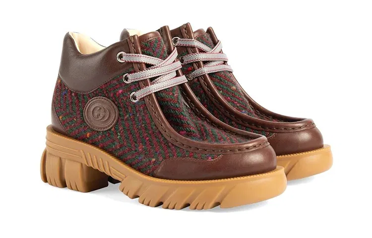 Детские ботинки GUCCI, Brown — фото 3