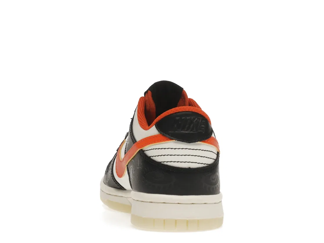 Детские кроссовки Lifestyle с подсветкой Nike Dunk Low PRM, Sail/Starfish/Black — фото 4