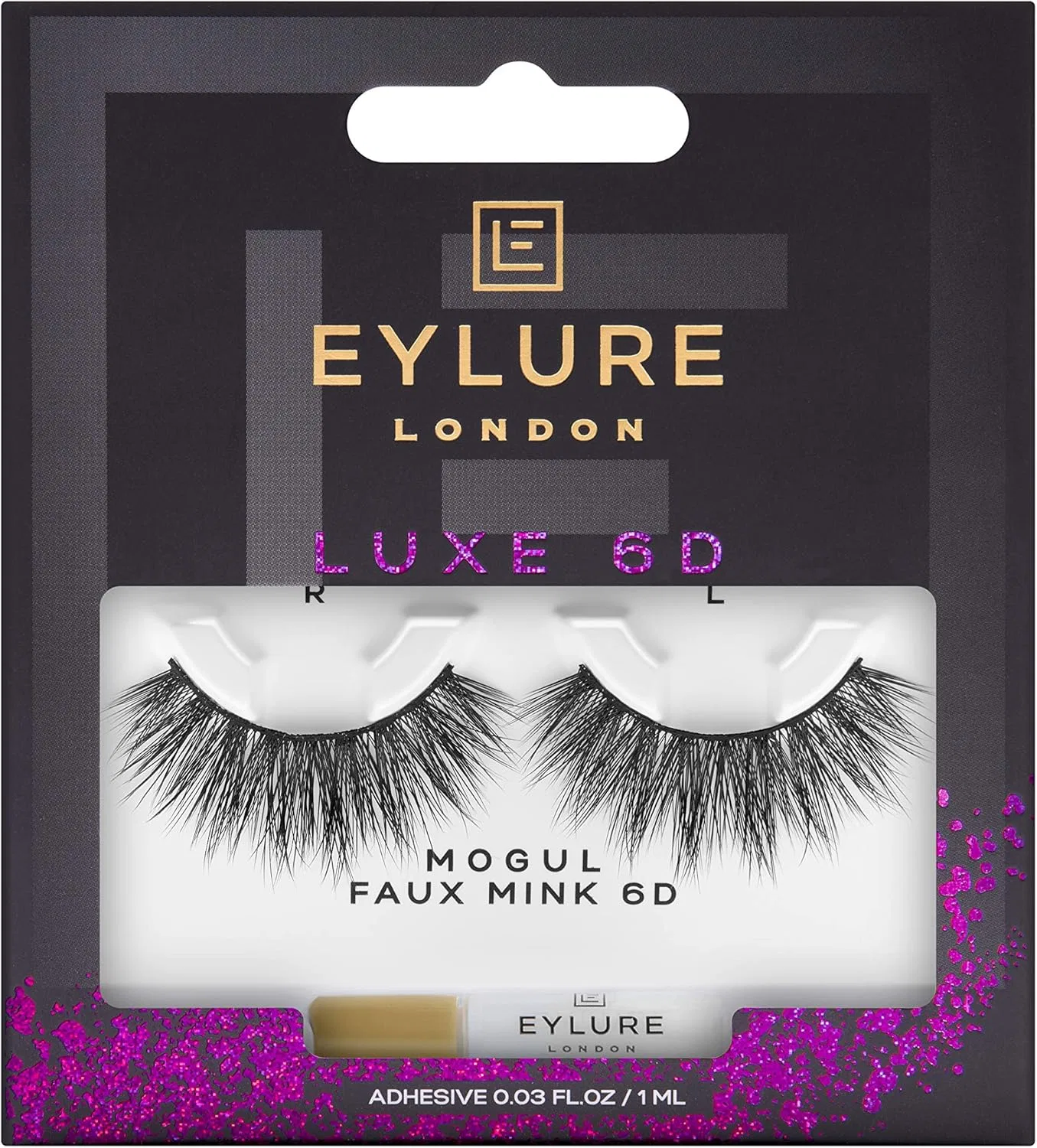 Набор накладных ресниц Eylure Luxe 6D Faux Mink Mogul, 1 пара