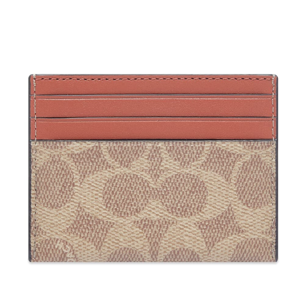 

Кошелек Coach Signature Card Holder