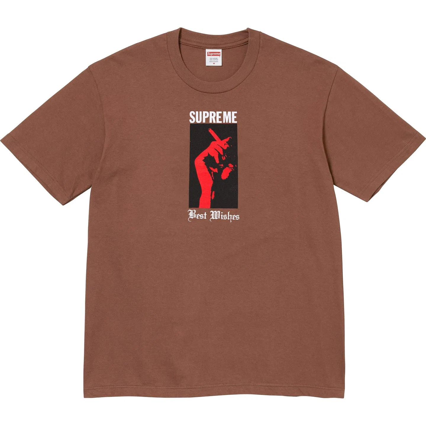 Футболка с круглым вырезом Supreme SS26, Черный — фото 3